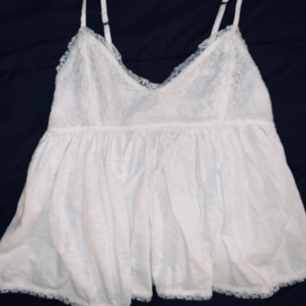 White Mini Tank Top